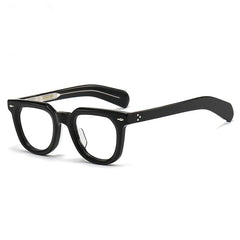 Filbuk Acetate Glasses Frame Round Frames Southood Black 