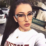 Fiona Cat Eye Glasses Frame Browline Frames Southood 