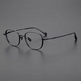 Firth Titanium Eyeglasses Frame Rectangle Frames Southood Black 