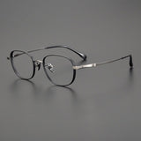 Firth Titanium Eyeglasses Frame Rectangle Frames Southood Black Gun 