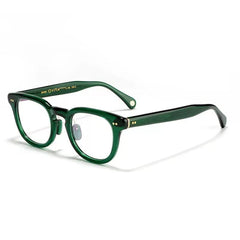 Frank Vintage Acetate Eyeglasses Frame Round Frames Southood Green 