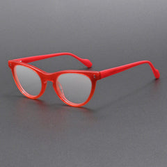 Gauff Vintage Acetate Glasses Frames Cat Eye Frames Southood Red 