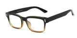 George Square Glasses Frame Rectangle Frames Southood balck yellow 