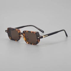 Gibbon Vintage Acetate Sunglasses Sunglasses Southood Leopard(Orange Lens) 