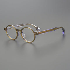 Gus Round Acetate Glasses Frame Round Frames Southood Green 