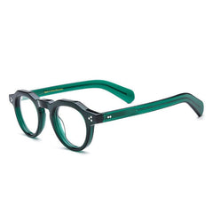 Haaland Vintage Geometric Acetate Glasses Frame Geometric Frames Southood Green 