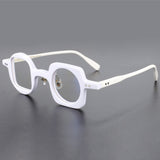 Hagly Vintage Acetate Glasses Frame Geometric Frames Southood 