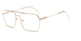 Haley Retro Rectangle Glasses Frames Geometric Frames Southood 