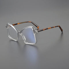 Harper Acetate Geometric Glasses Frame Geometric Frames Southood Gray 
