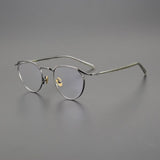 Hikaru Retro Titanium Glasses Frame Round Frames Southood Gun 