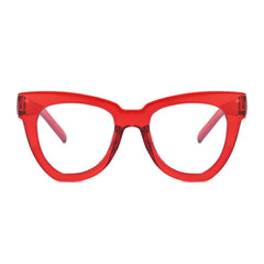 Hilary New Fashion Glasses Frame Cat Eye Frames Southood Red 