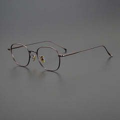 Holden Ultra Light Titanium Eyeglasses Frame Rectangle Frames Southood Coffee 