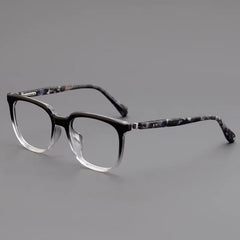 Humbert TR90 Vintage Eyeglass Frame Rectangle Frames Southood Gradient Black 