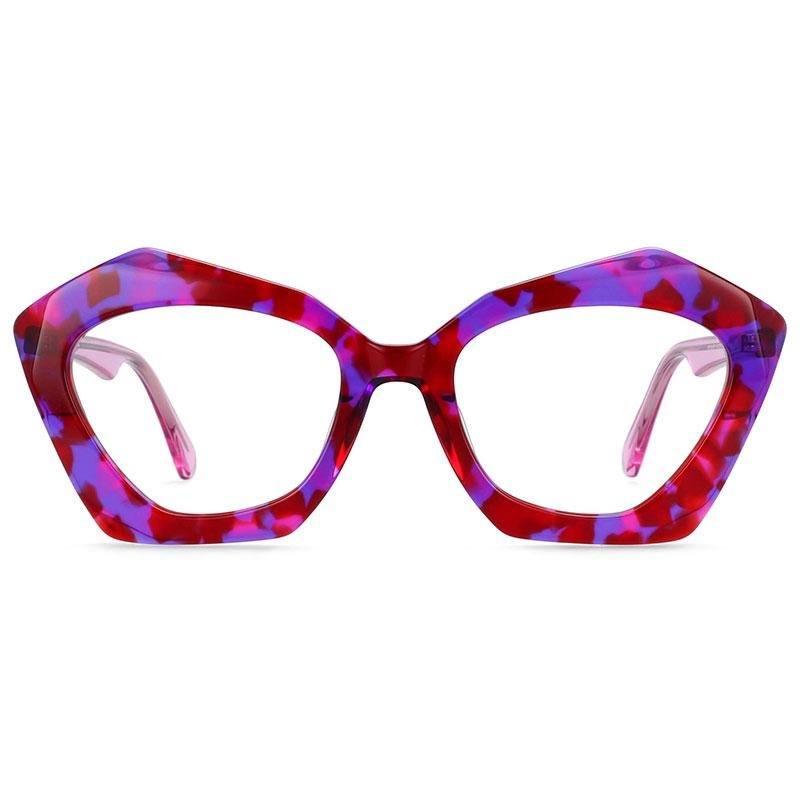 Ina Floral Acetate Glasses Frame Cat Eye Frames Southood 