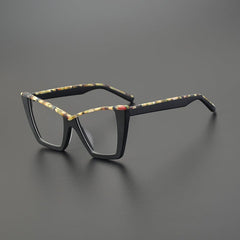 Isabel Acetate Glasses Frame Cat Eye Frames Southood Mattte Black 