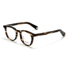 Isidore Vintage Acetate Eyeglasses Frame Round Frames Southood Leopard 