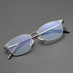Javier Vintage Alloy Eyeglasses Frame Geometric Frames Southood 