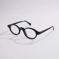 Jazz Retro Oval Glasses Frame Oval Frames Southood Black 