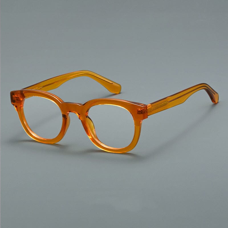 Jedi Vintage Acetate Glasses Frames Round Frames Southood Orange 