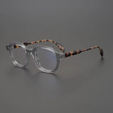 Jerome Vintage Acetate Glasses Frame Rectangle Frames Southood Gray 