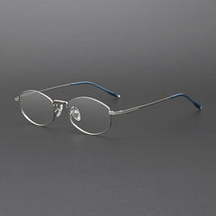 Joan Retro Alloy Eyeglasses Frame Geometric Frames Southood Silver 