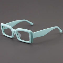 Joy Acetate Glasses Frame Rectangle Frames Southood Matte Blue 