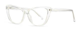 Julia Vintage Cat Eye Glasses Frame Cat Eye Frames Southood C2 clear clear 