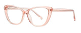 Julia Vintage Cat Eye Glasses Frame Cat Eye Frames Southood C3 pink clear 