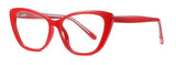 Julia Vintage Cat Eye Glasses Frame Cat Eye Frames Southood C5 red clear 