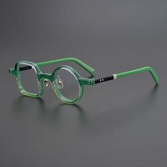 Kady Vintage Acetate Optical Glasses Frames Geometric Frames Southood Green 