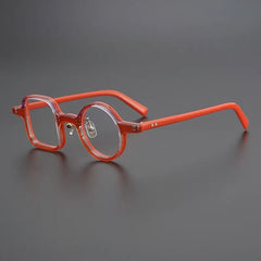 Kady Vintage Acetate Optical Glasses Frames Geometric Frames Southood Red 