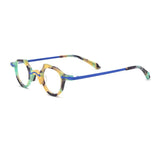 Kalf Vintage Distinctive Glasses Frame Geometric Frames Southood Blue 