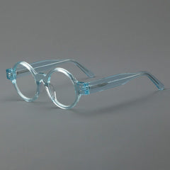 Kalib Retro Acetate Glasses Frame Round Frames Southood Blue 