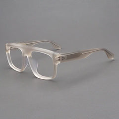 Kane Vintage Acetate Glasses Frame Aviator Frames Southood Matte Yellow 