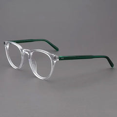 Kaylaa Vintage Acetate Glasses Frame Cat Eye Frames Southood Clear Green 