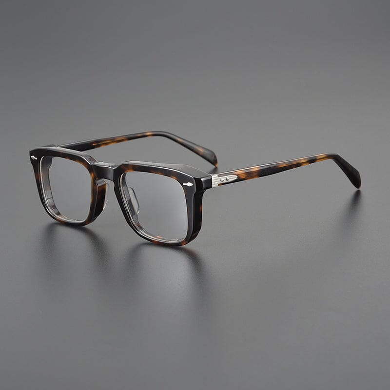 Keane Retro Rectangle Glasses Frame Rectangle Frames Southood Tortoise 