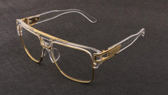 Ken Oversized Luxury Squre Metal Eye Glasses Frame Rectangle Frames Southood 