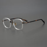 Kin Vintage Acetate Round Glasses Frame Round Frames Southood Clear-Square 