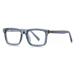 Knicks Square TR90 Glasses Frame Rectangle Frames Southood Clear Blue 