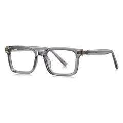 Knicks Square TR90 Glasses Frame Rectangle Frames Southood Clear Gray 