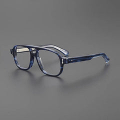 Koa Vintage Acetate Glasses Frame Aviator Frames Southood Blue 
