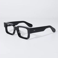 Lakers Retro Rectangle Glasses Frame Rectangle Frames Southood Black 