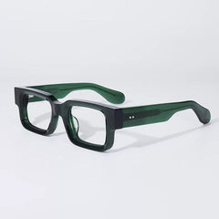 Lakers Retro Rectangle Glasses Frame Rectangle Frames Southood Green 