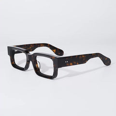 Lakers Retro Rectangle Glasses Frame Rectangle Frames Southood Leopard 