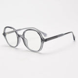 Lamar Large Size Round TR90 Vintage Eyeglass Frame Round Frames Southood Grey 