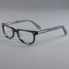 Lanar Vintage Acetate Glasses Frames Rectangle Frames Southood Gray 