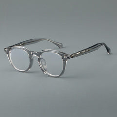 Lane Vintage Acetate Eyeglasses Frame Round Frames Southood Gray 