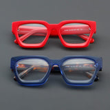 Lew Vintage Square Acetate Glasses Frame Rectangle Frames Southood 