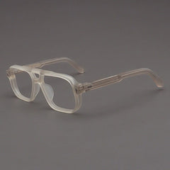 Lex Vintage Acetate Eyeglasses Frame Aviator Frames Southood Matte Yellow 