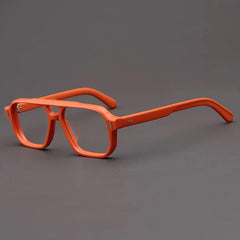 Lex Vintage Acetate Eyeglasses Frame Aviator Frames Southood Orange 